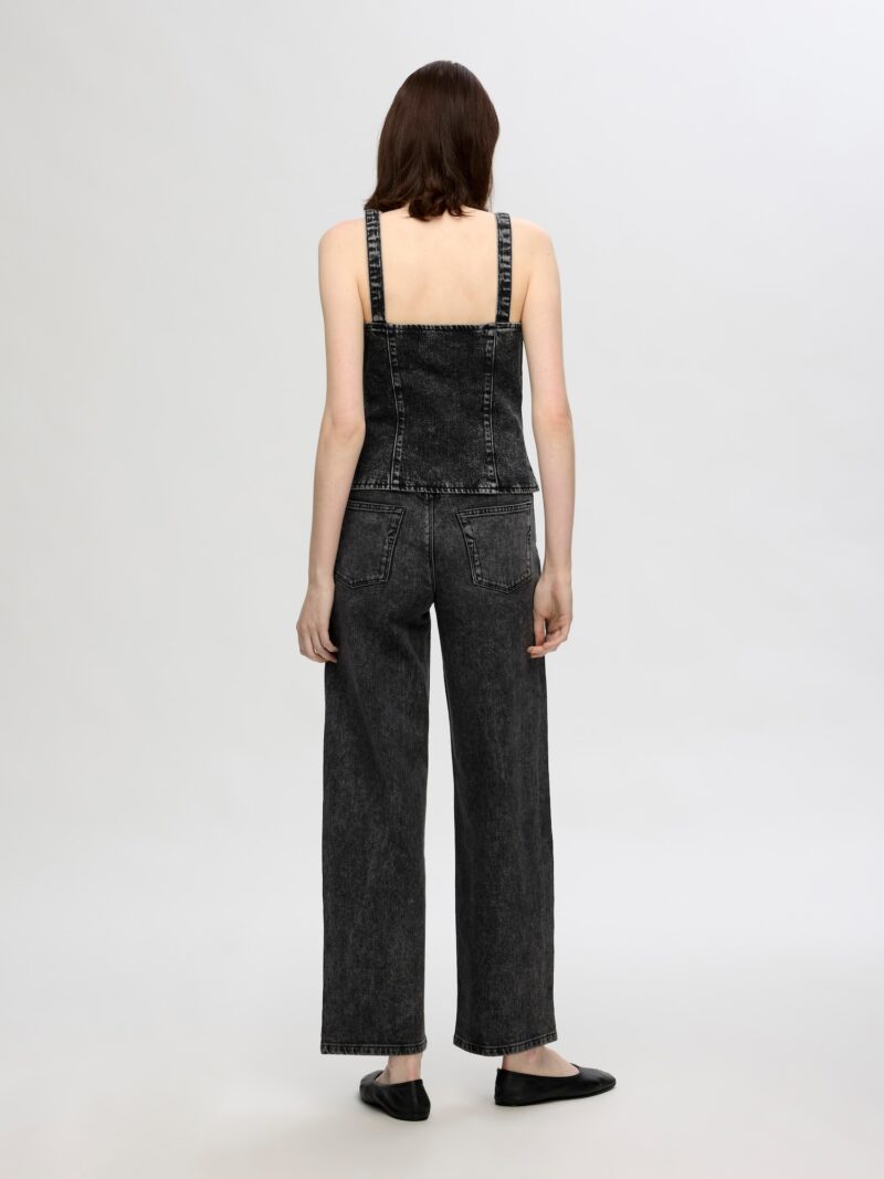 SELECTED FEMME Jeans 'SLFMARLEY-MERLE'  negru denim preţ