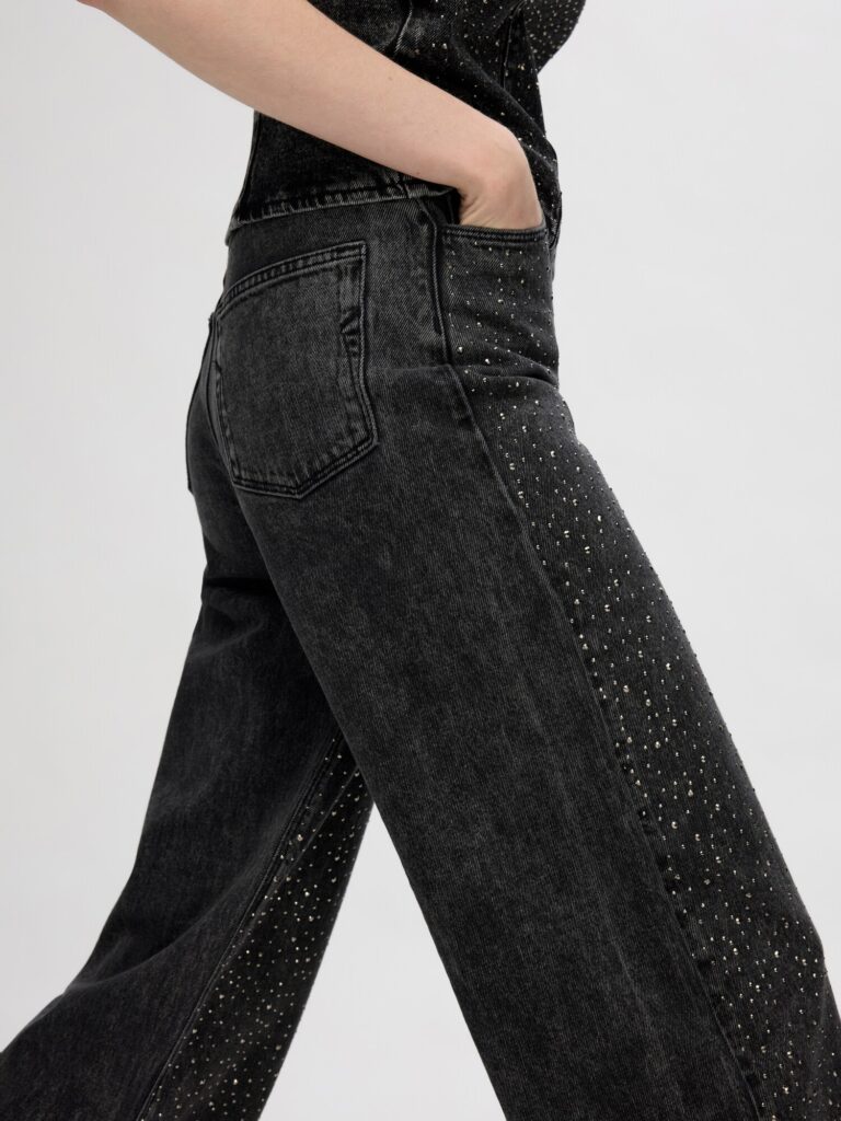 Original SELECTED FEMME Jeans 'SLFMARLEY-MERLE'  negru denim