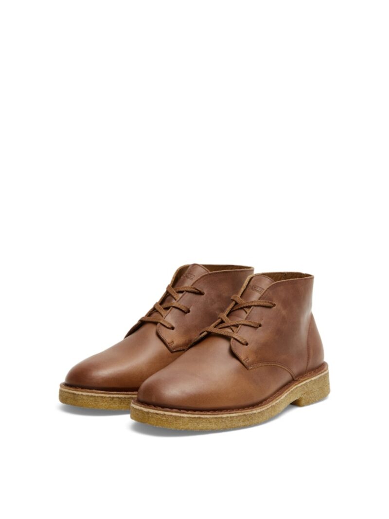 SELECTED HOMME Botine Chukka 'SLHRicco'  maro preţ