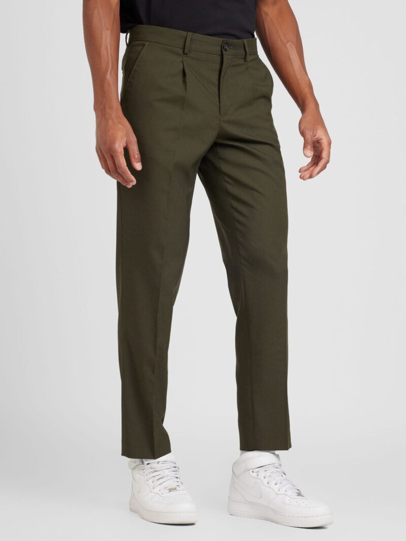 Cumpăra SELECTED HOMME Pantaloni cutați 'SLHBLAKE'  verde pin