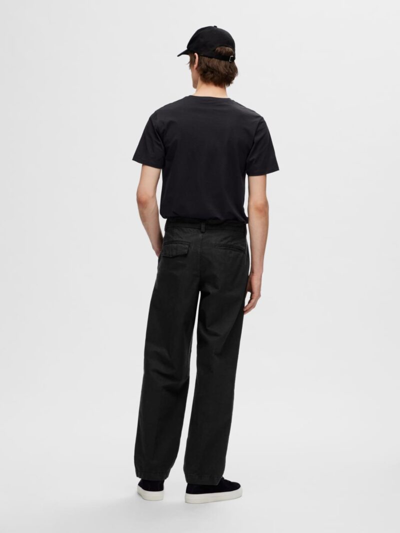 SELECTED HOMME Pantaloni cutați  negru