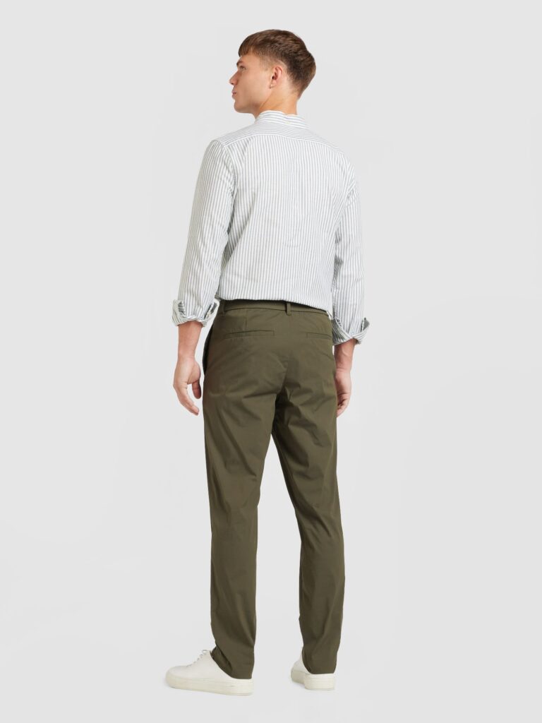 Cumpăra SELECTED HOMME Pantaloni eleganți 'SLH190-LEROY FLEX'  verde pin