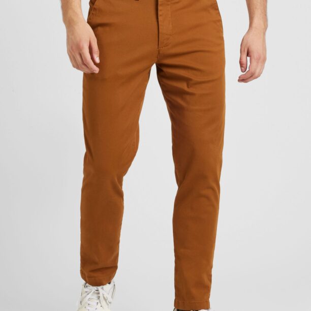 SELECTED HOMME Pantaloni eleganți 'SLHNew Miles'  maro coniac preţ