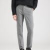 SELECTED HOMME Pantaloni eleganți 'SLHROBERT'  gri / negru