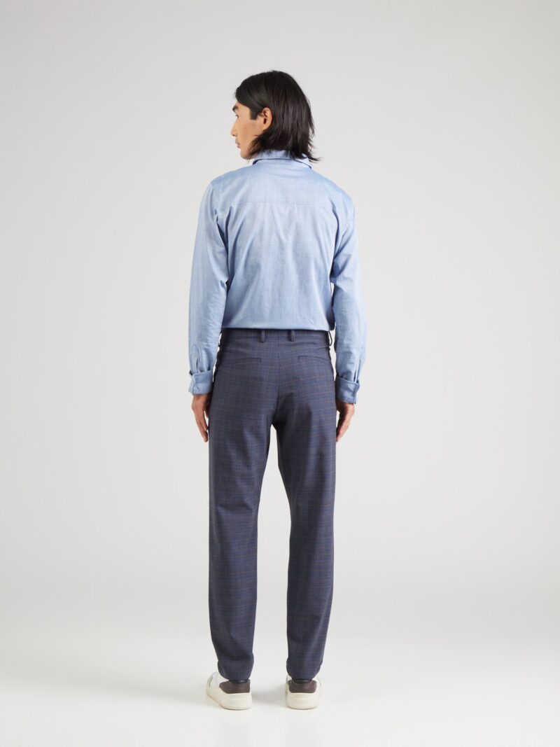 SELECTED HOMME Pantaloni eleganți 'SLHRobert'  bleumarin / maro preţ