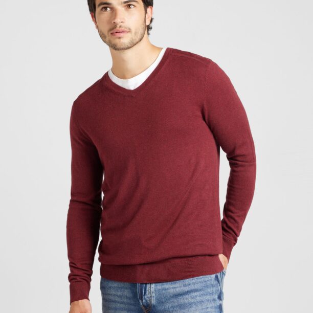 SELECTED HOMME Pulover 'SLHBERG'  roșu burgundy