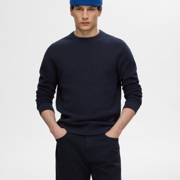 SELECTED HOMME Pulover 'SLHRoss'  bleumarin