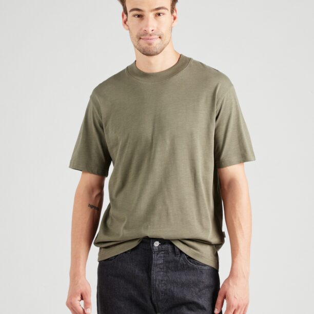 SELECTED HOMME Tricou 'SLHCOLMAN'  oliv