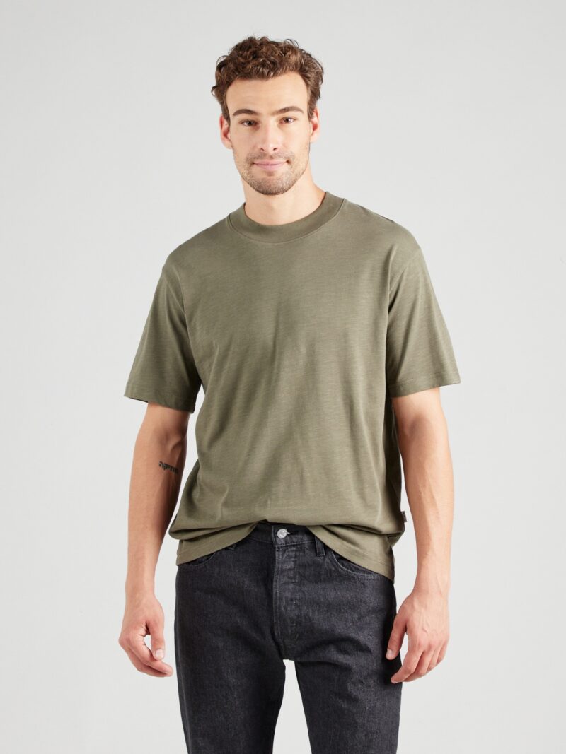 SELECTED HOMME Tricou 'SLHCOLMAN'  oliv