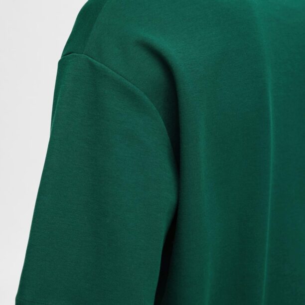 Cumpăra SELECTED HOMME Tricou 'SLHOscar'  verde închis