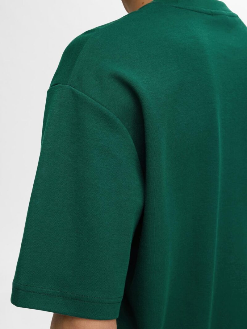 Cumpăra SELECTED HOMME Tricou 'SLHOscar'  verde închis