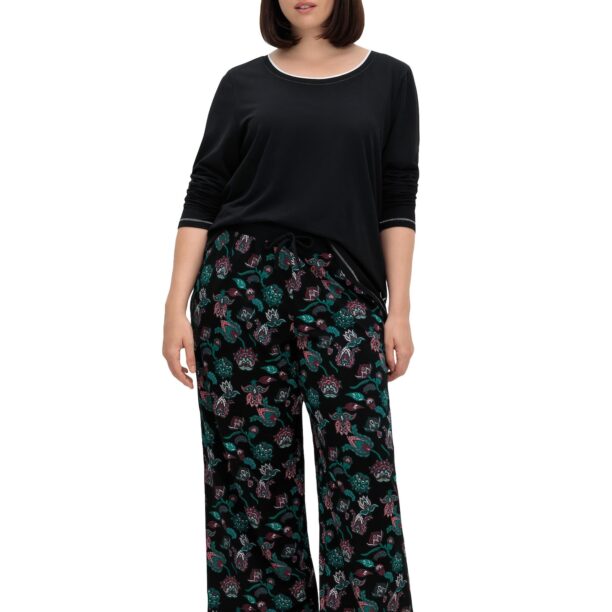 SHEEGO Pantaloni de pijama  mai multe culori / negru