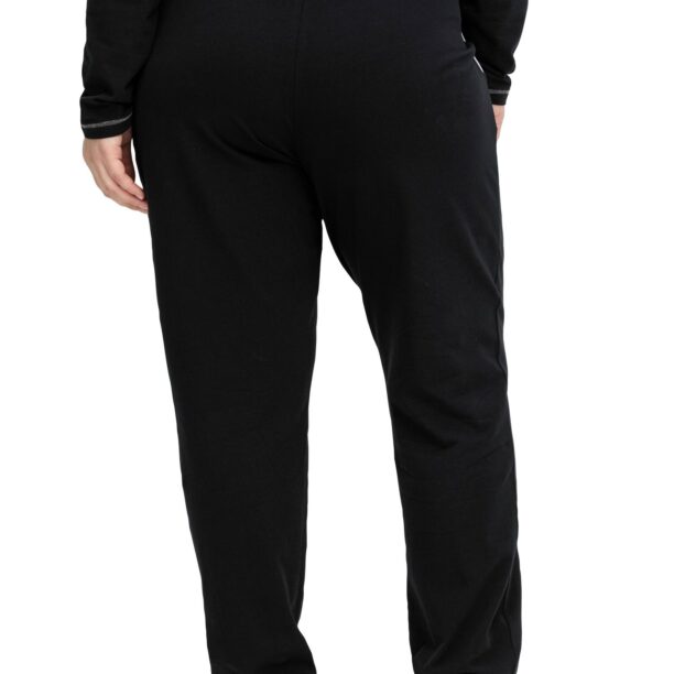 SHEEGO Pantaloni de pijama  negru / alb preţ