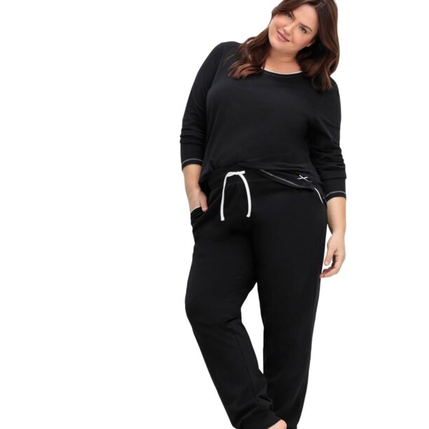 Preţ SHEEGO Pantaloni de pijama  negru / alb