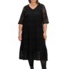 SHEEGO Rochie  negru