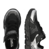 SKECHERS Sneaker 'FLEX-GLOW BOLT'  negru / argintiu