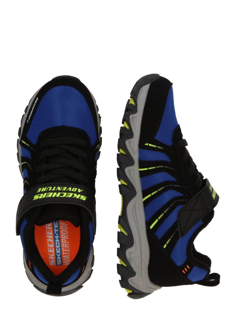 SKECHERS Sneaker 'MICROSPEC ADVANCE'  albastru / verde neon / negru