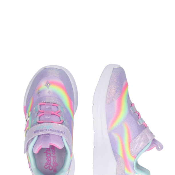 SKECHERS Sneaker 'UNICORN CHASER'  galben / mov lavandă / mov închis / alb