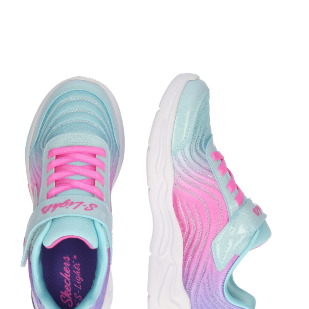 SKECHERS Sneaker 'UNICORN CHASER -'  turcoaz / galben / lila / roz