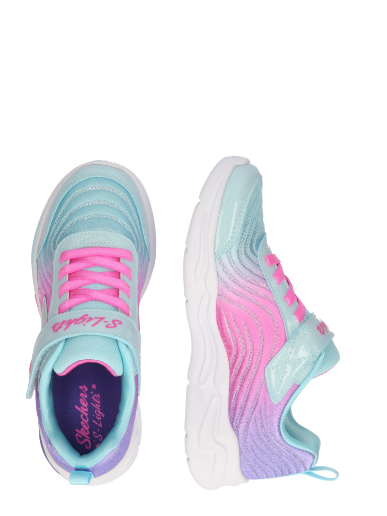 SKECHERS Sneaker 'UNICORN CHASER -'  turcoaz / galben / lila / roz