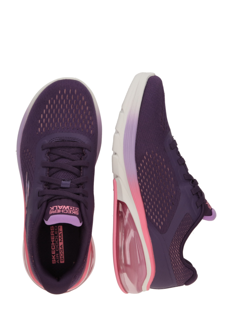 SKECHERS Sneaker de alergat 'GO WALK AIR 3.0'  mov orhidee / mov mură / roz