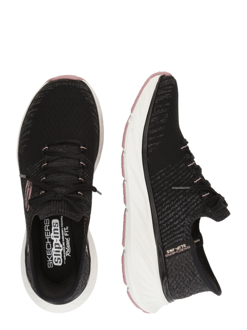 SKECHERS Sneaker low 'EDGERIDE'  roz / negru