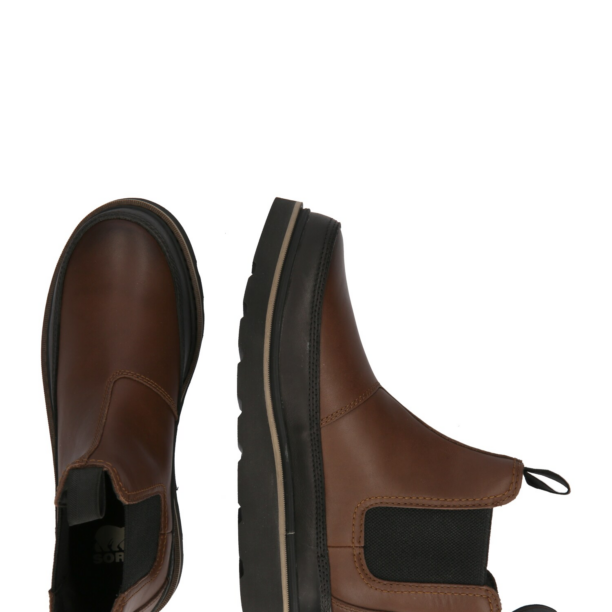 SOREL Ghete chelsea 'SLABTOWN 62'  maro / negru