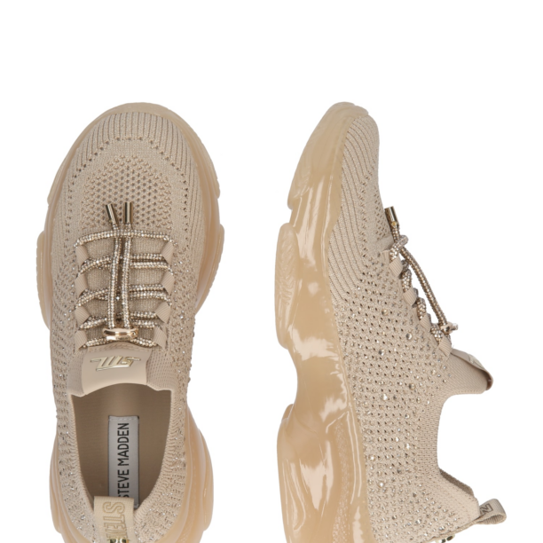 STEVE MADDEN Sneaker low 'Meter'  bej / argintiu