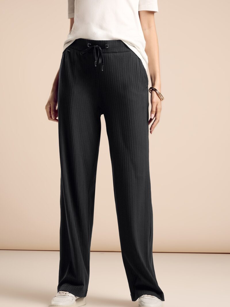 STREET ONE Pantaloni  negru