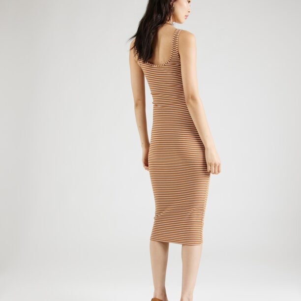 STUDIO SELECT Rochie de vară 'Caro'  maro caramel / alb preţ