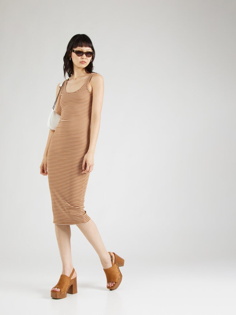 Cumpăra STUDIO SELECT Rochie de vară 'Caro'  maro caramel / alb