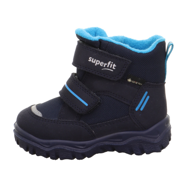 SUPERFIT Bocanci de zăpadă 'Husky 1'  albastru marin / azur