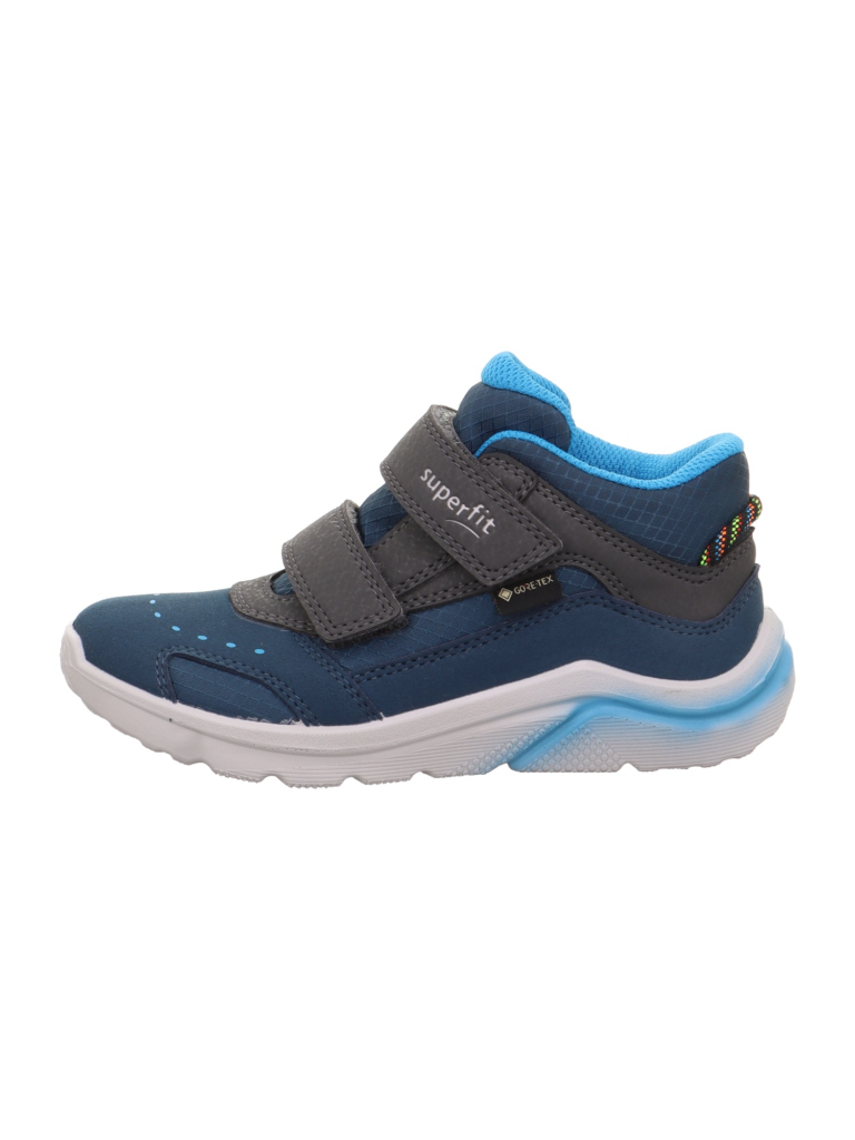 SUPERFIT Sneaker 'KICKS'  albastru marin / azur / negru