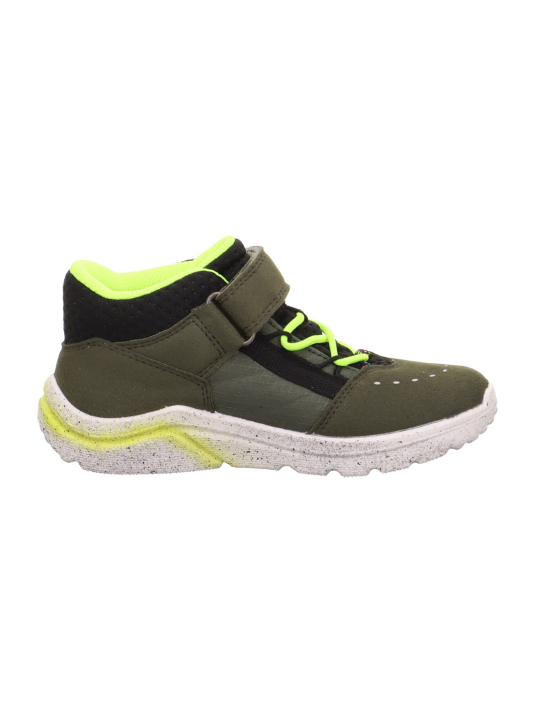 Preţ SUPERFIT Sneaker 'KICKS'  galben neon / oliv / negru