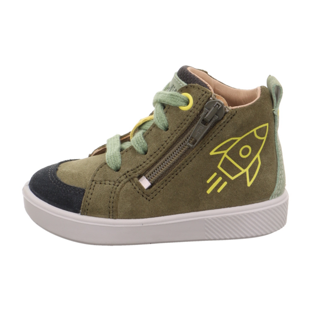 SUPERFIT Sneaker 'SUPIES'  albastru marin / galben / oliv / verde pastel