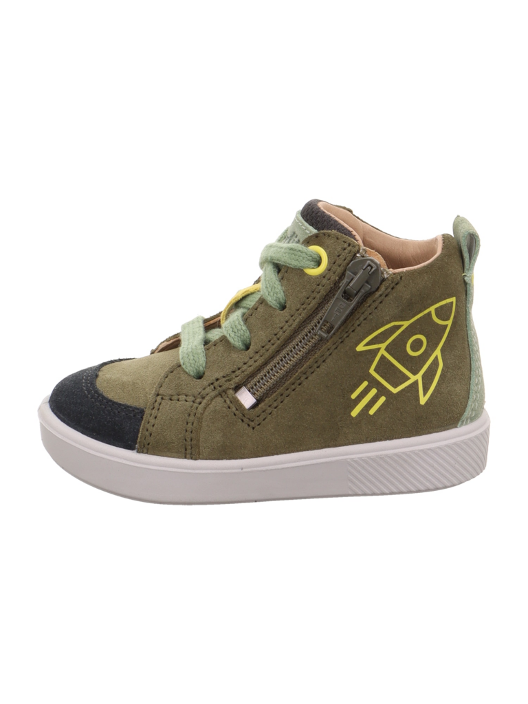 SUPERFIT Sneaker 'SUPIES'  albastru marin / galben / oliv / verde pastel