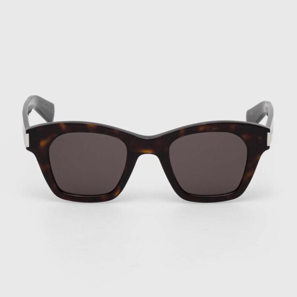 Saint Laurent ochelari de soare 592 culoarea negru preţ