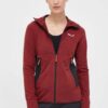 Salewa hanorac Lavaredo Hemp Hooded culoarea bordo