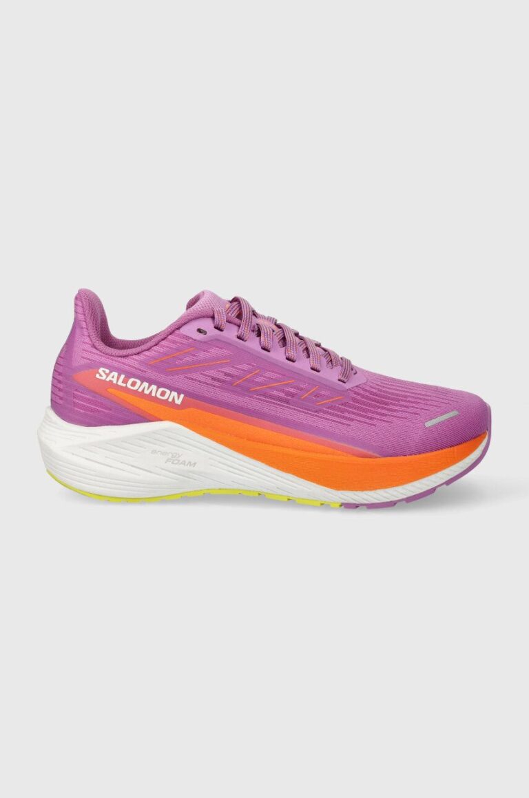 Salomon sneakers pentru alergat Aero Blaze 2 culoarea violet L47426300