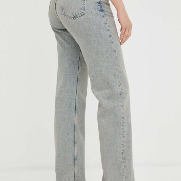 Samsoe Samsoe jeans Susan femei high waist preţ