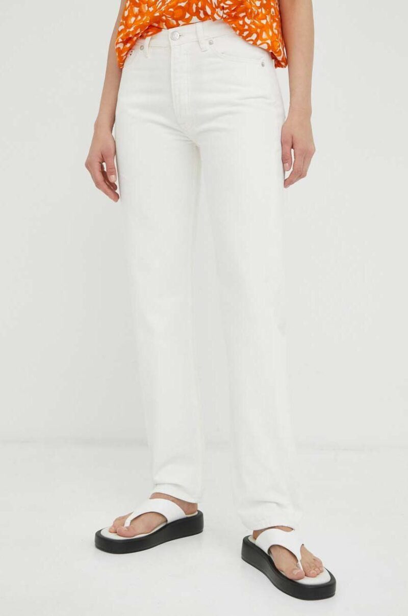 Samsoe Samsoe jeans Susan femei high waist