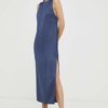 Samsoe Samsoe rochie culoarea bleumarin