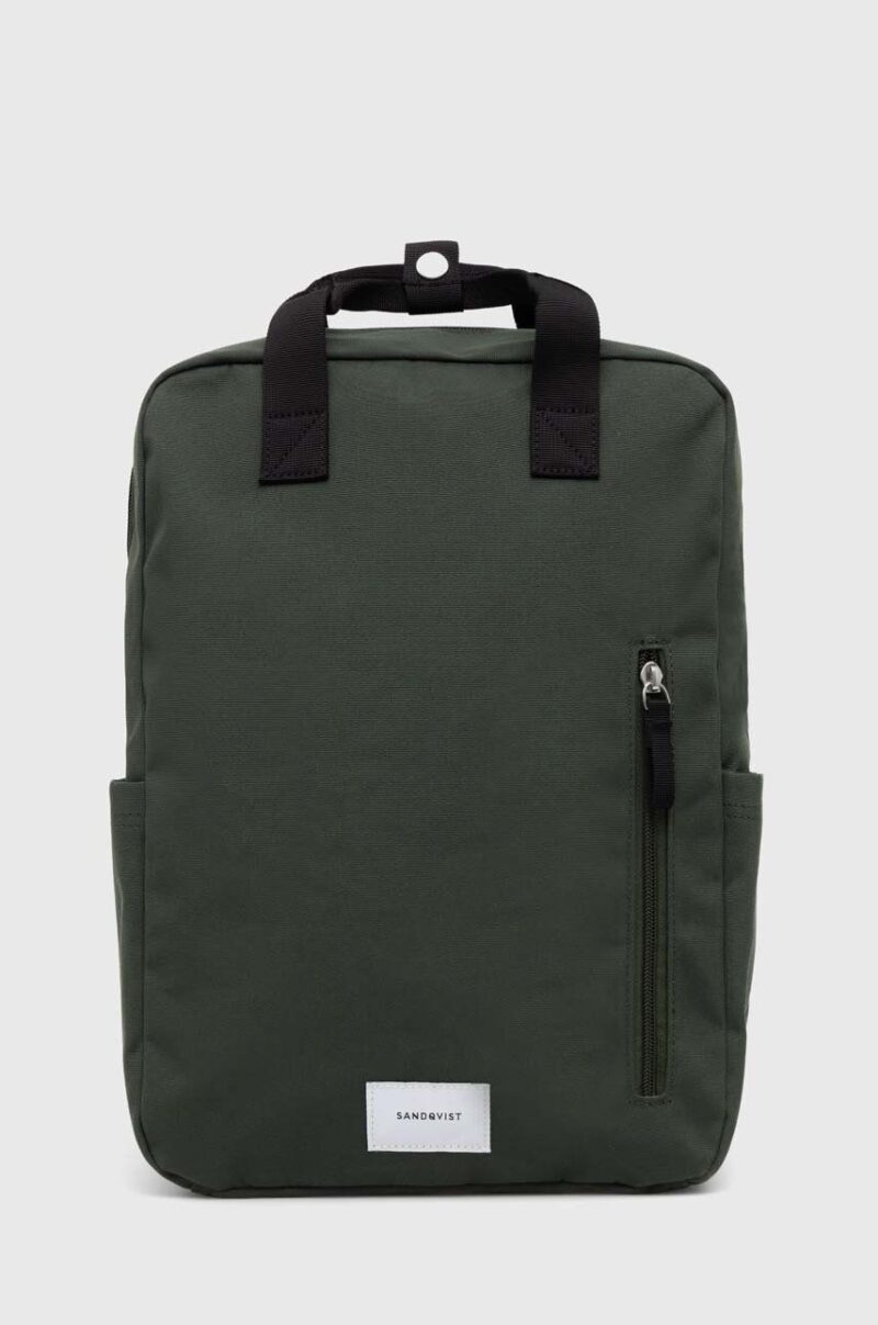 Sandqvist rucsac Knut culoarea verde