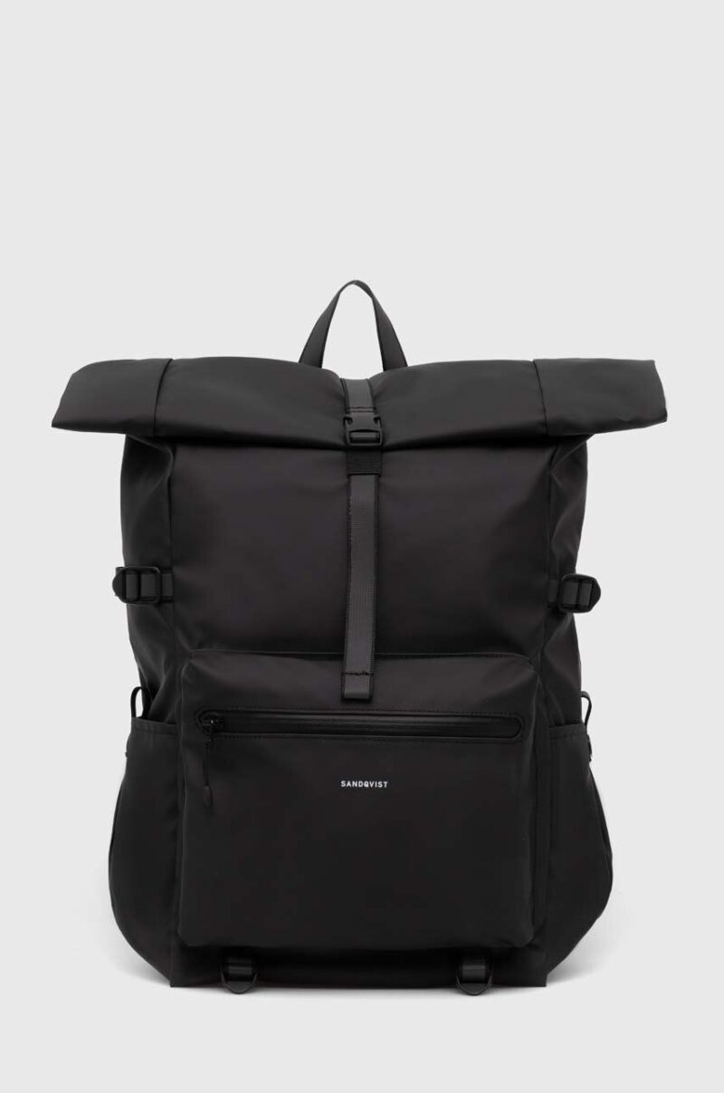 Sandqvist rucsac Ruben 2.0 culoarea negru