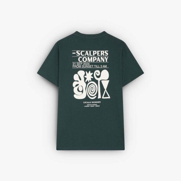 Scalpers Tricou  verde