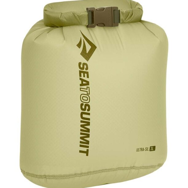 Sea To Summit husă impermeabilă Ultra-Sil Dry Bag 3 L culoarea verde