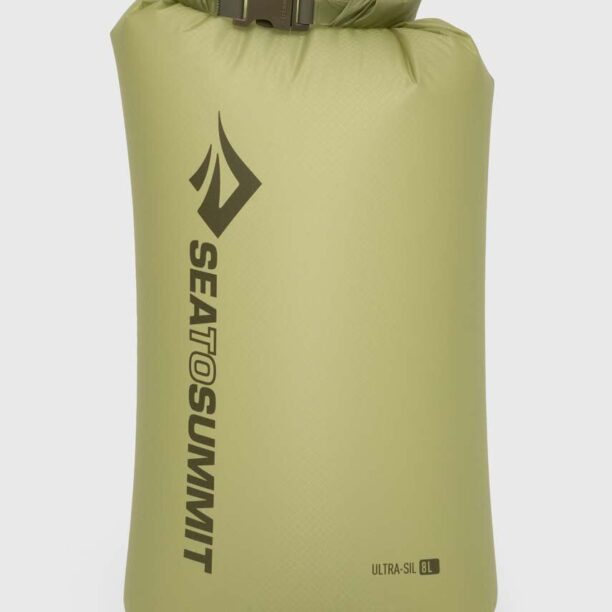 Sea To Summit husă impermeabilă Ultra-Sil Dry Bag 8 L culoarea verde