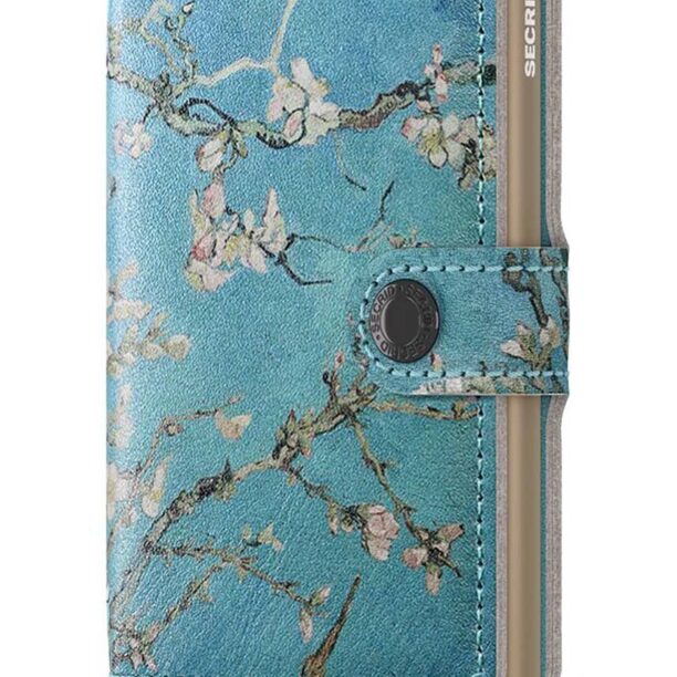 Secrid portofel de piele Miniwallet Art Almond Blossom