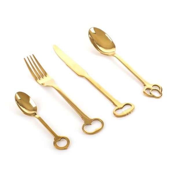 Seletti un set de tacâmuri pentru 6 persoane Keytlery 24-pack