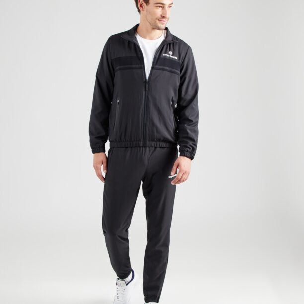 Sergio Tacchini Costum de trening 'SPECCHIO 024'  negru / alb